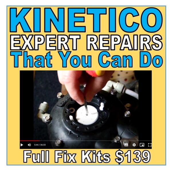 Kinetico Parts - Repair Kits - Rebuild Kits - Discount - 3 Complete Kits